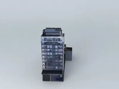 Building Galeria Favorita part 1 3D model