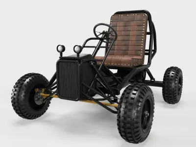 Off road Go Kart 3D model order