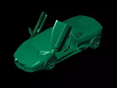 Car Sculpture Work-SCT093 3D print model
