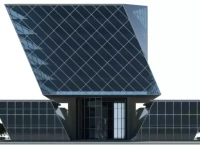 University Model 3D model