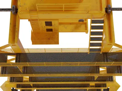 Container Crane 3D model purchase