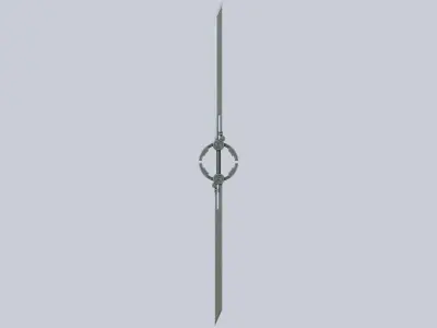 Twinblade Low-poly 3D model get