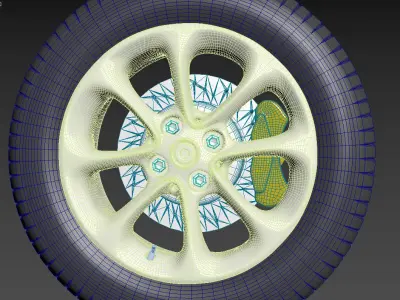 Wheel Rim  3D model get
