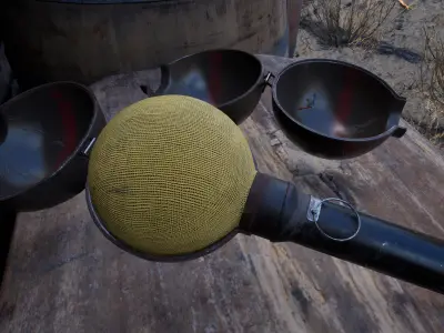 British WW2 No74 Sticky Grenade 3D model