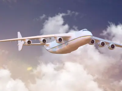 Antonov An-225 Mriya 3D model get