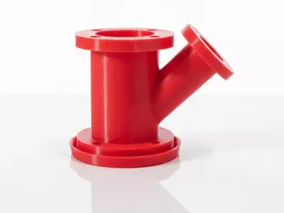 Industrial Pipe Desk Organizer - Planter - Modular No-Support 3D print model