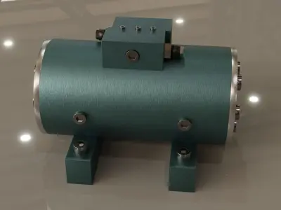 Rotary Actuator Free 3D model
