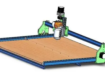  CNC router 3 Axis 3D model