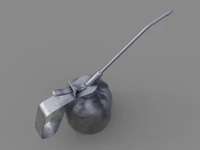 Oil Can 2B Low-poly 3D model