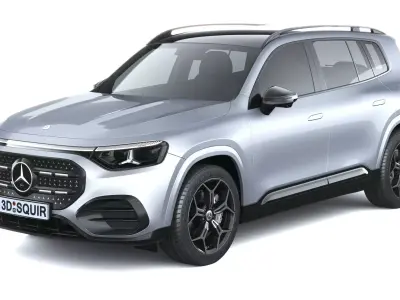 Mercedes-Benz GLB AMG 2027 3D model