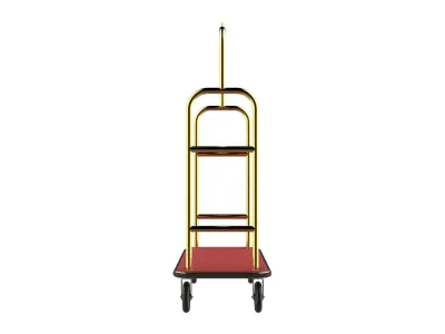 Hotel Trolley 01 3D model