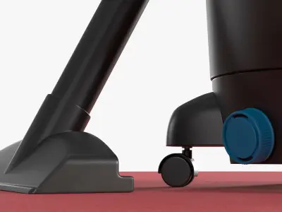  Construction-Grade Utility Vacuum on Carpet 