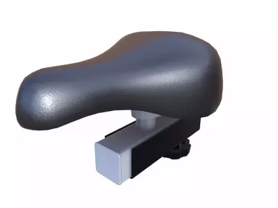 Bicycle Seat Low-poly 3D model get