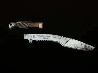 Kukri knife 3D model order