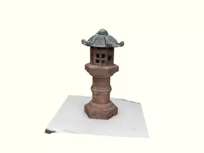 Japanese lantern  3D model