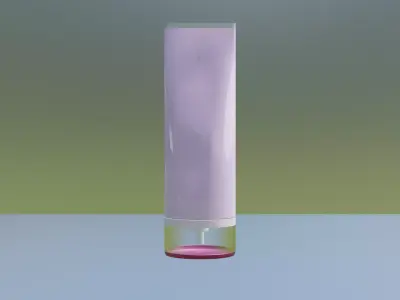 3d facewash tube modeling 3D model
