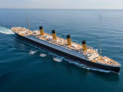 Titanic 1912 Full Detail 3D Model 3D model