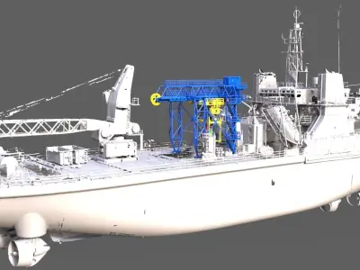 Handling Tower for Seabex One 3D print model