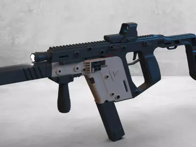 kriss vector suppressor 3D model