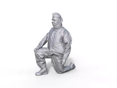 Figur DDR Volksmarine  3D print model