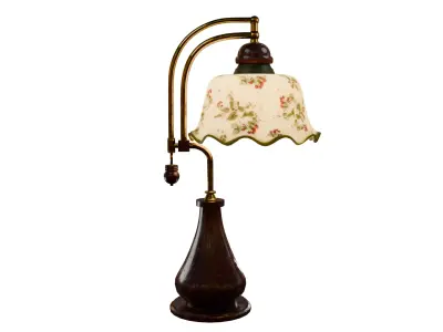 Vintage Decorative table Lamp for Interior Design - 3D Model Free 3D model