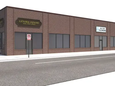 Retail-062 Retail Store 3D model