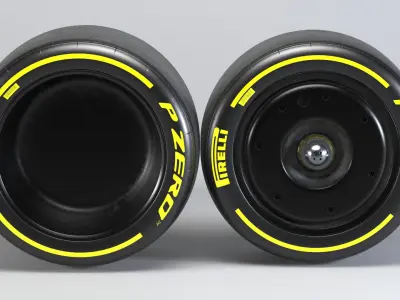 Pirelli Tyres 3D model