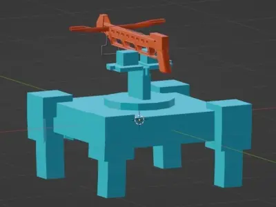 3DArbalet  Free low-poly 3D model