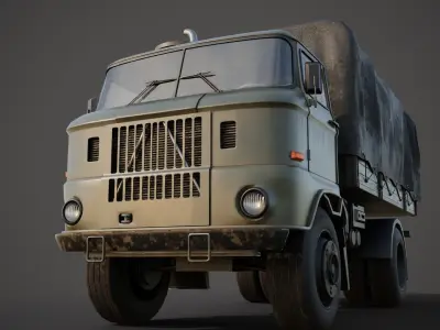IFA w50 Truck  3D model