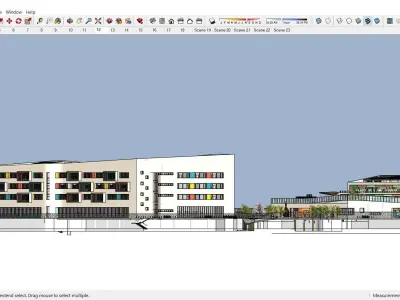 Sketchup Kindergarten 120 3D model