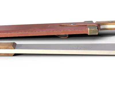 Usmc medical corpsman knife Low-poly 3D model