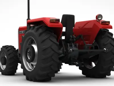 Massey Ferguson 240 1996 4x4 3D model