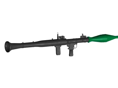 RPG 7 3D model