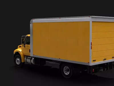 Durastar Box Truck 3D model