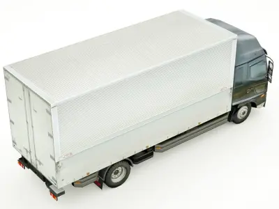 Hino Ranger 2022 Low-poly 3D model