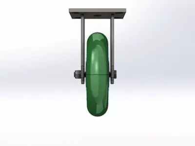 Rodizio FMX 82 BCE Schioppa Wheel 3D model
