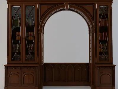 Classic wardrobe 3D model