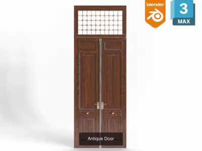 Antique Doors 3D Model Pack purchase