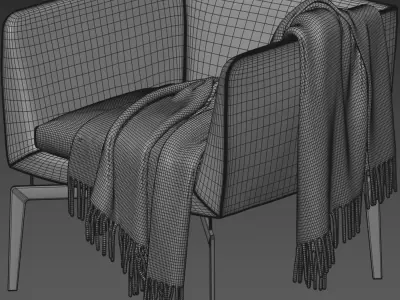 Alivar Pady Armchair 3D model
