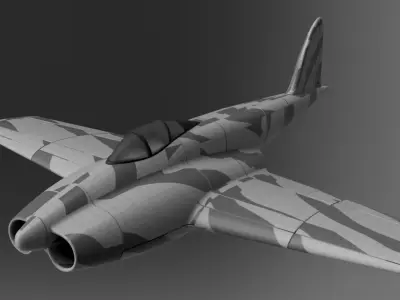 Hawker p1061 3D print model