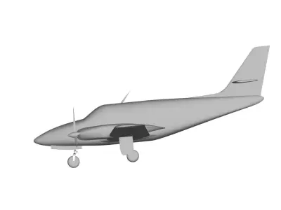 Cessna T303 Crusader 3D model purchase