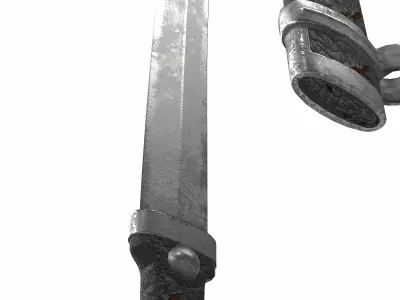 sword bebut 01  3D model
