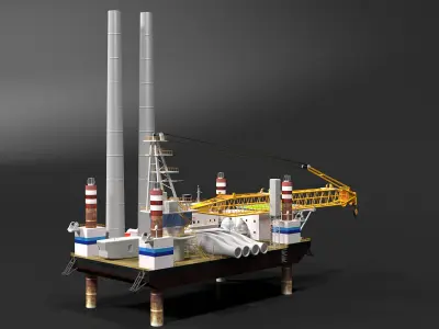  Wind Farm Jackup Vessel 