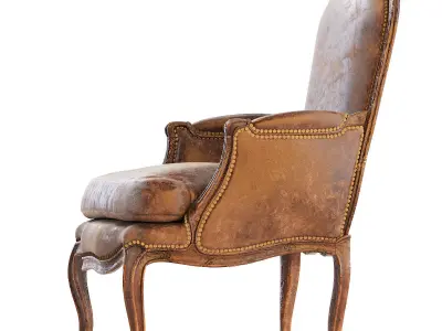 L XV BERGERE armchair 3D model