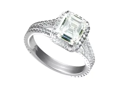 Wedding Ring  3D print model 302