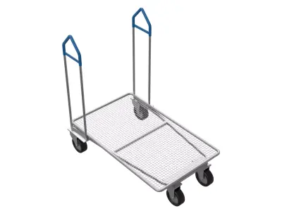 Shopping Cart V1 Low-poly 3D model purchase