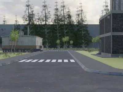 Nuclear Power Plant 3D model shop