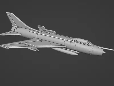 Su-7BKL 3D print model