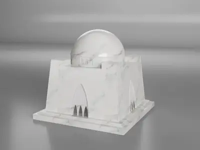 Pakistani Monuments 3D model