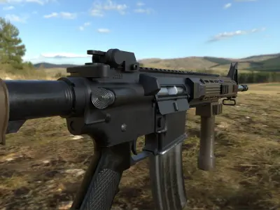 Colt C7NLD 3D model